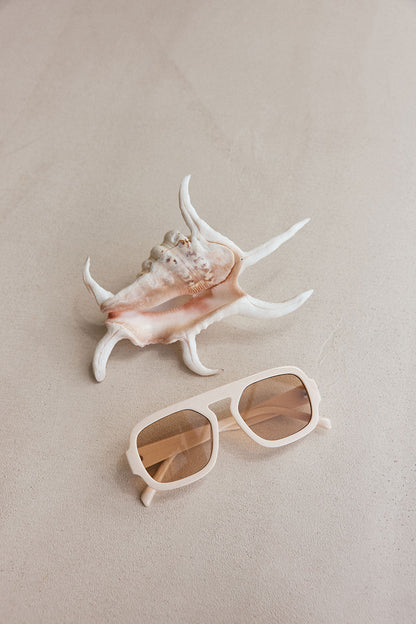 Lorna Sunglasses - Beige