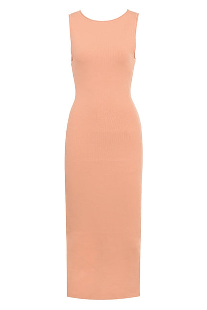 sorbet knit maxi dress - sale