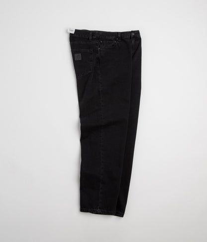Carhartt Aaron Pants - Black Stone Washed