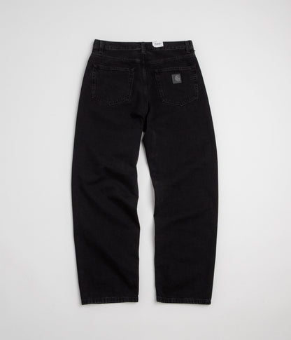 Carhartt Aaron Pants - Black Stone Washed