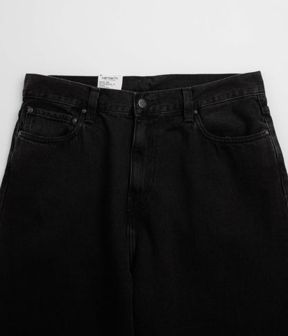 Carhartt Aaron Pants - Black Stone Washed