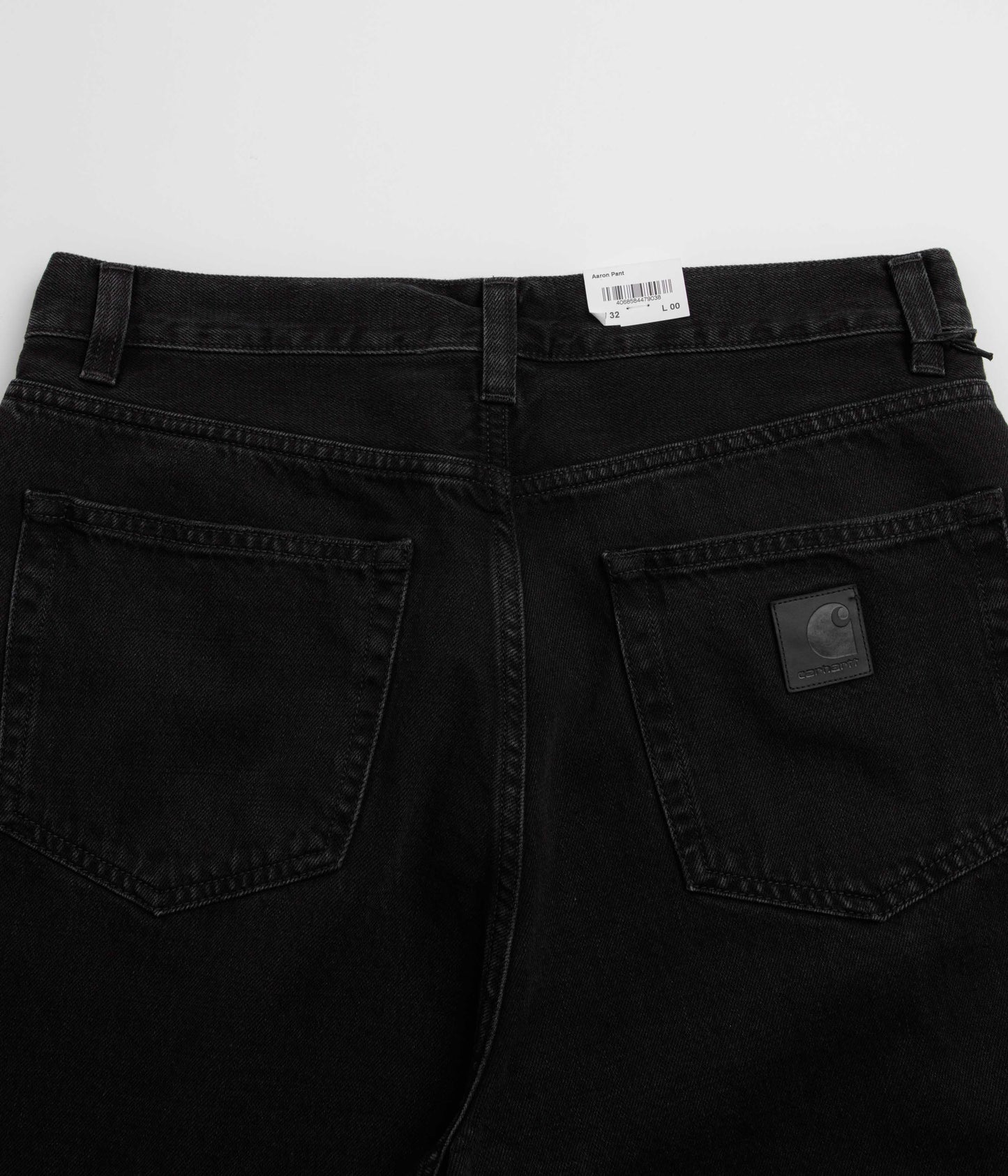 Carhartt Aaron Pants - Black Stone Washed