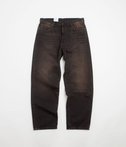 Carhartt Aaron Pants - Black Tobacco Used Wash