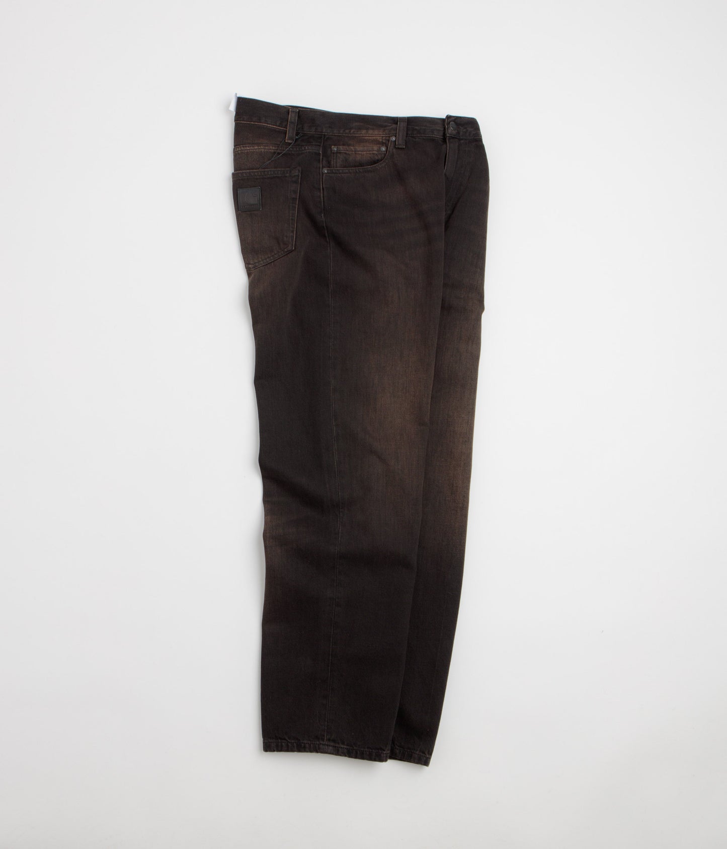 Carhartt Aaron Pants - Black Tobacco Used Wash