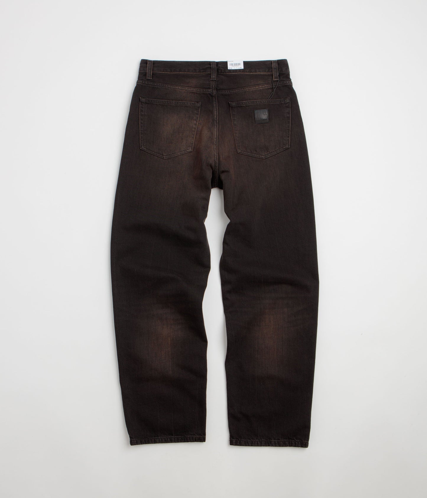 Carhartt Aaron Pants - Black Tobacco Used Wash