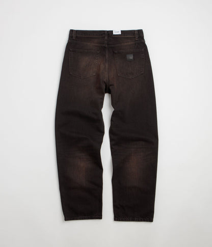 Carhartt Aaron Pants - Black Tobacco Used Wash