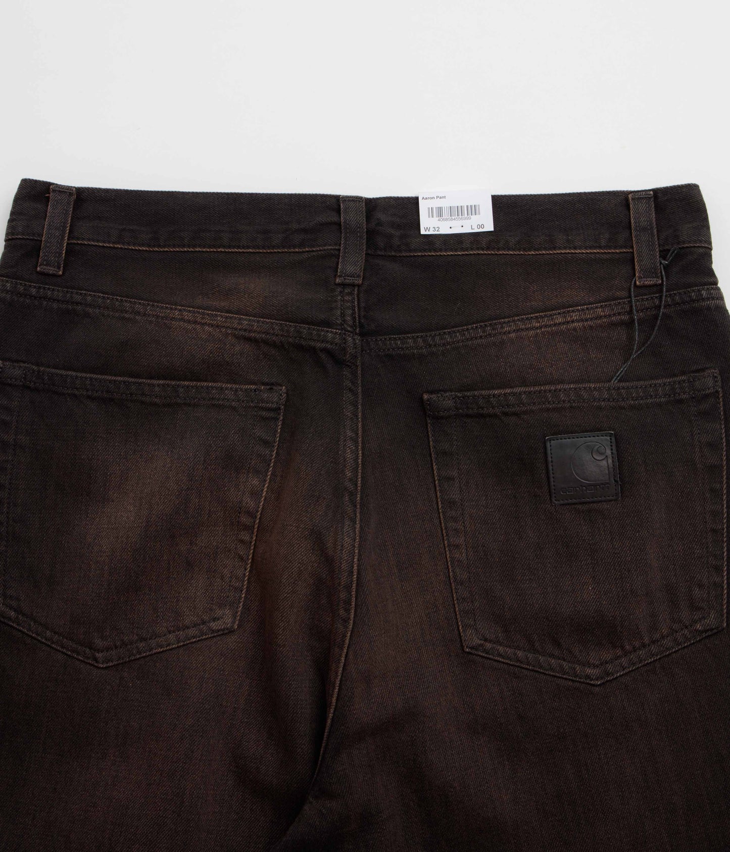 Carhartt Aaron Pants - Black Tobacco Used Wash