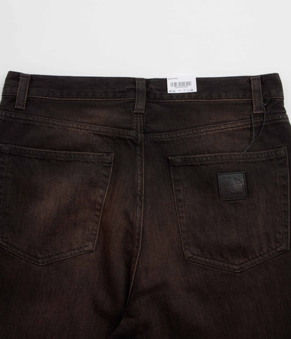 Carhartt Aaron Pants - Black Tobacco Used Wash