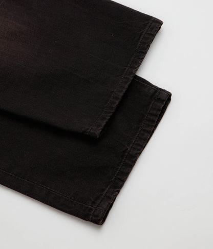 Carhartt Aaron Pants - Black Tobacco Used Wash