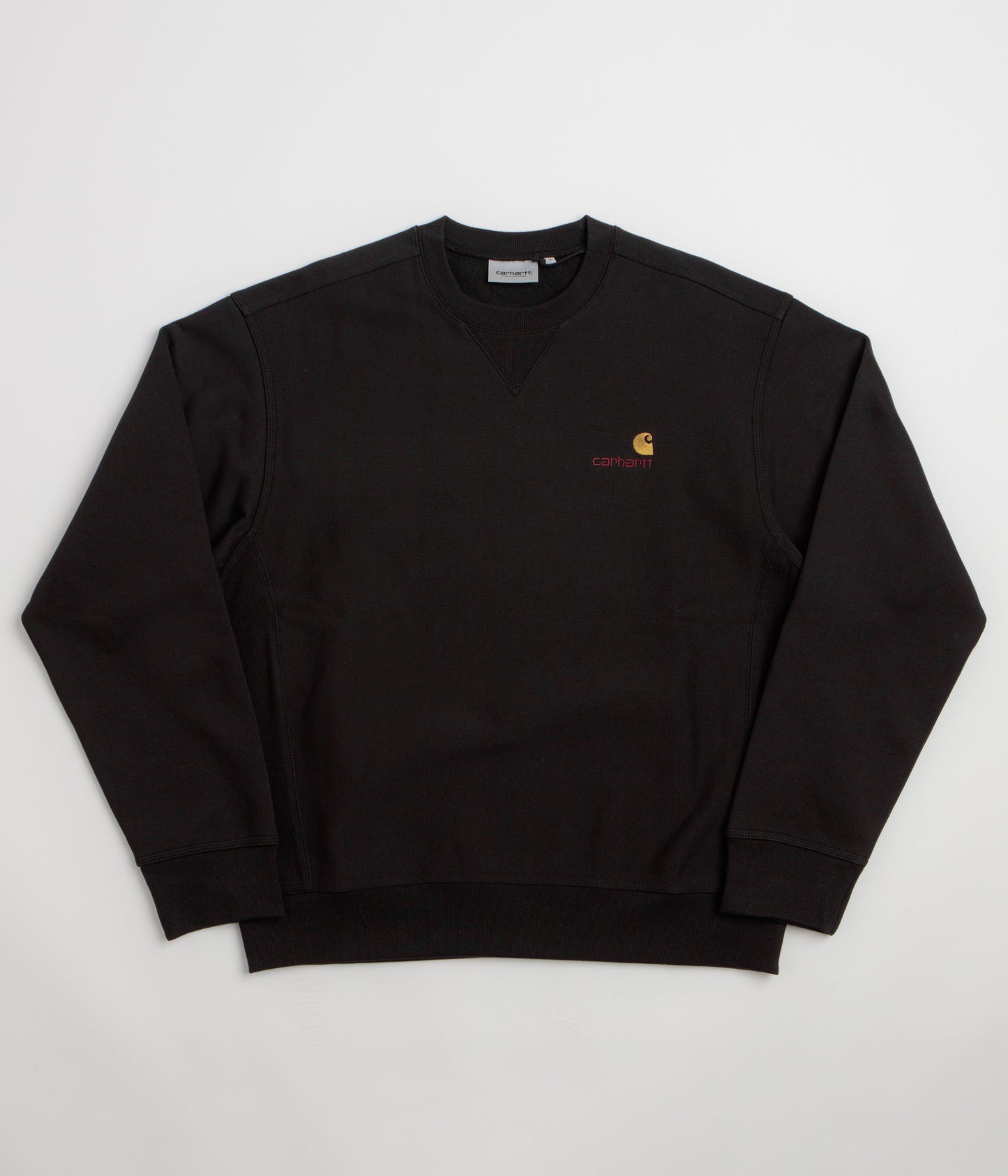 Carhartt American Script Crewneck Sweatshirt - Black