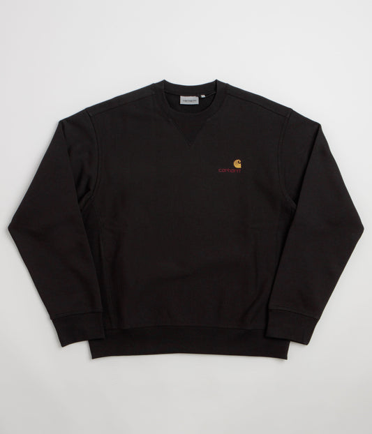 Carhartt American Script Hoodie - Black