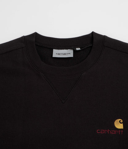 Carhartt American Script Hoodie - Black