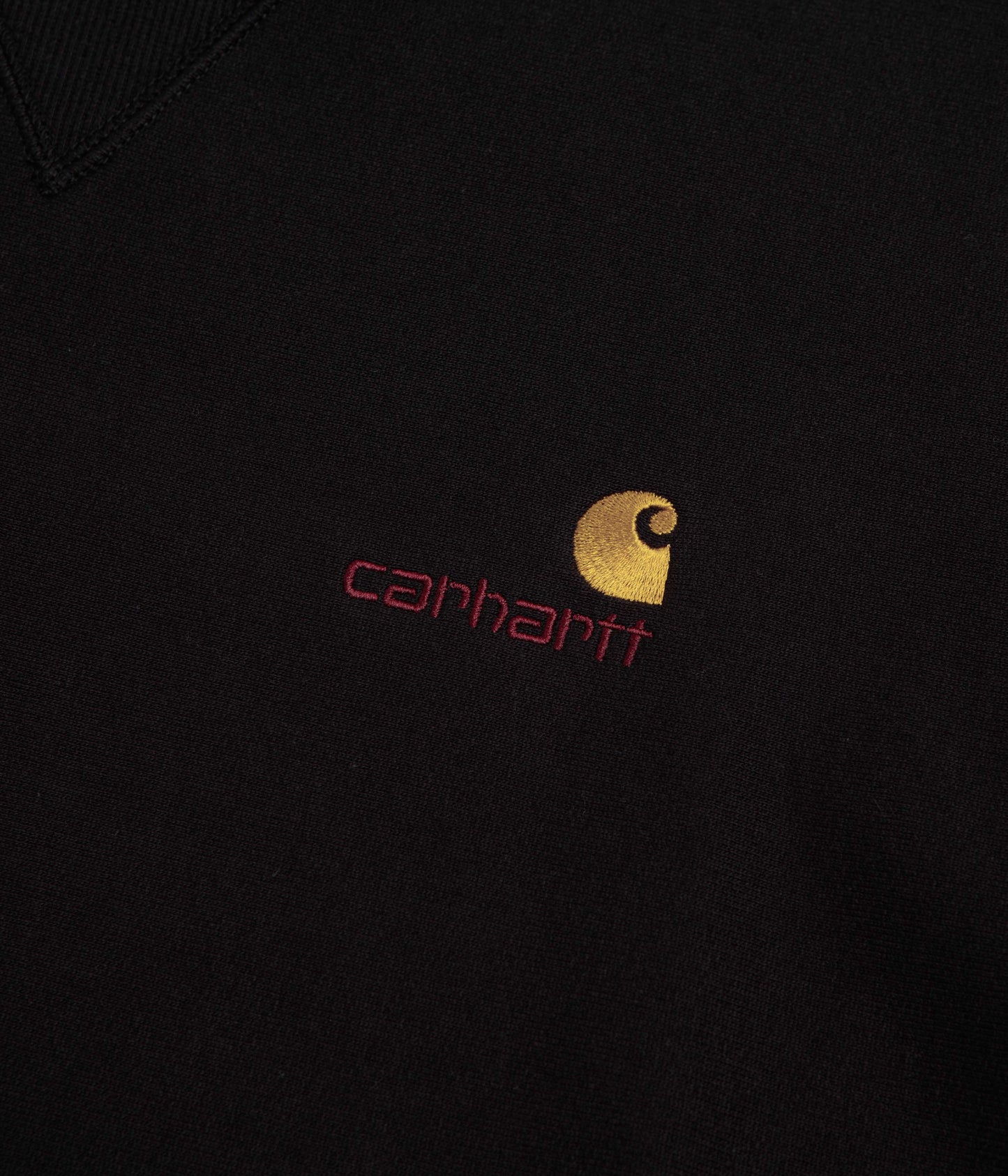 Carhartt American Script Hoodie - Black