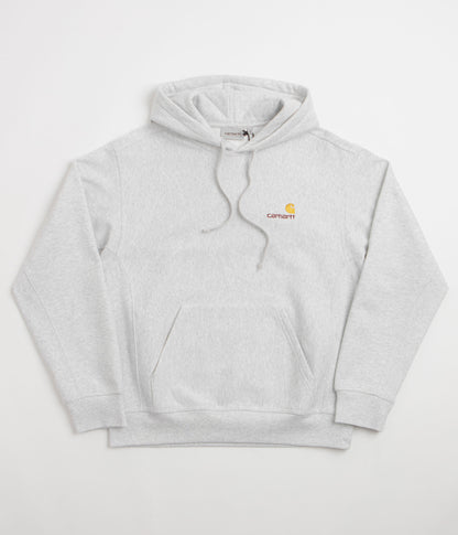 Carhartt American Script Hoodie - Ash Heather