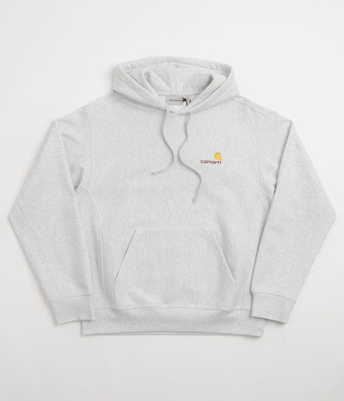 Carhartt American Script Hoodie - Ash Heather