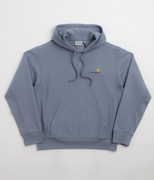 Carhartt American Script Hoodie - Shady Blue
