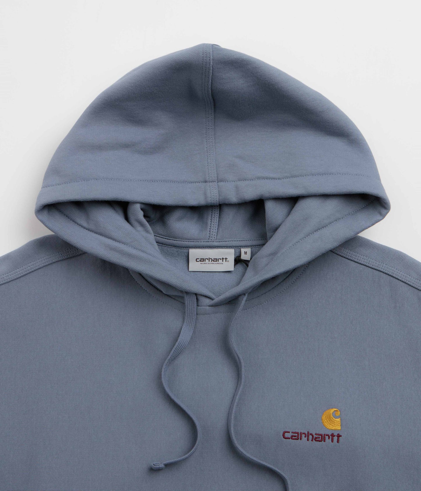 Carhartt American Script Hoodie - Shady Blue