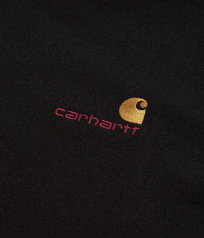 Carhartt American Script T-Shirt - Black