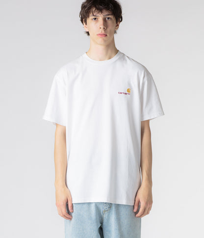 Carhartt American Script T-Shirt - White