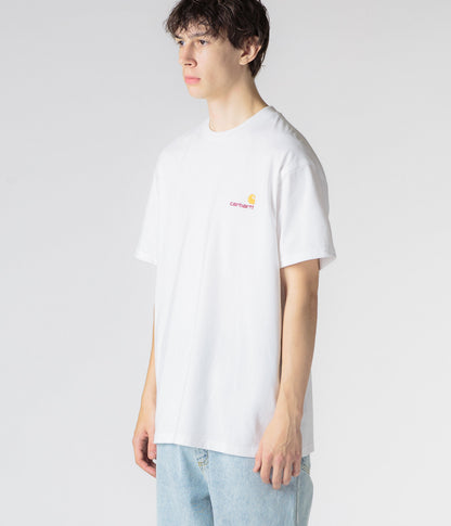 Carhartt American Script T-Shirt - White