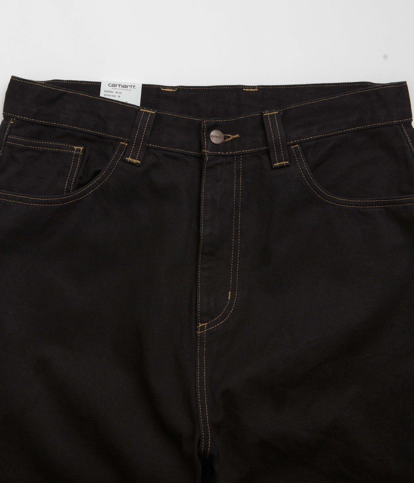 Carhartt Brandon Pants - Black Rinsed
