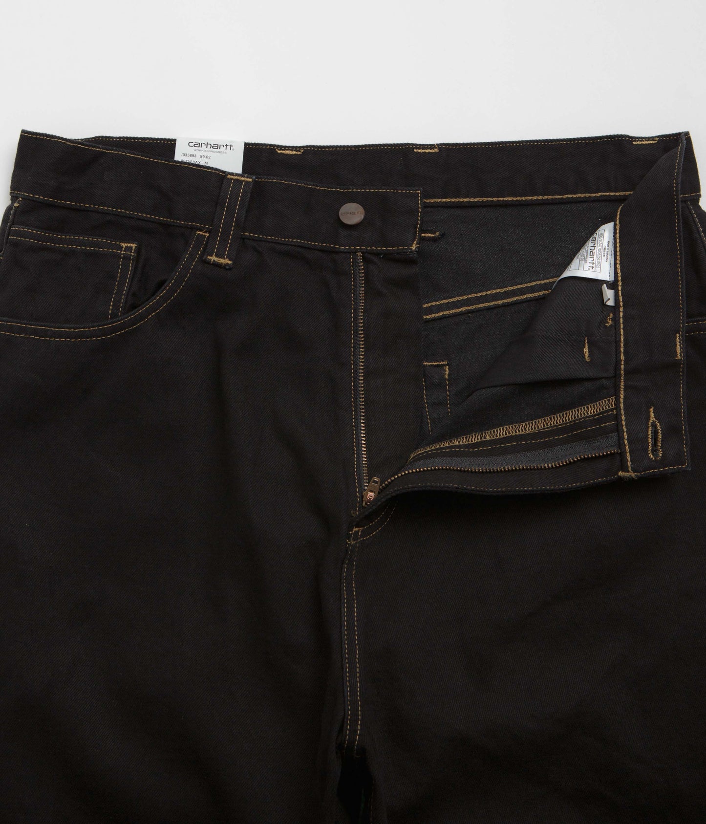 Carhartt Brandon Pants - Black Rinsed