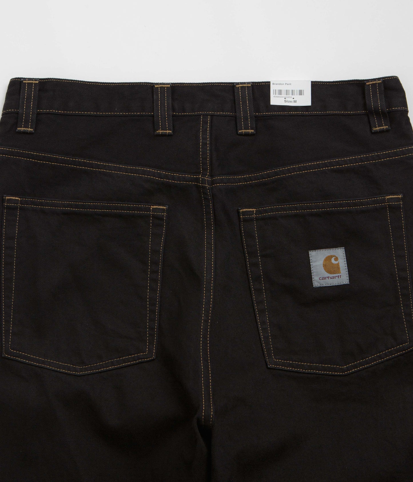 Carhartt Brandon Pants - Black Rinsed