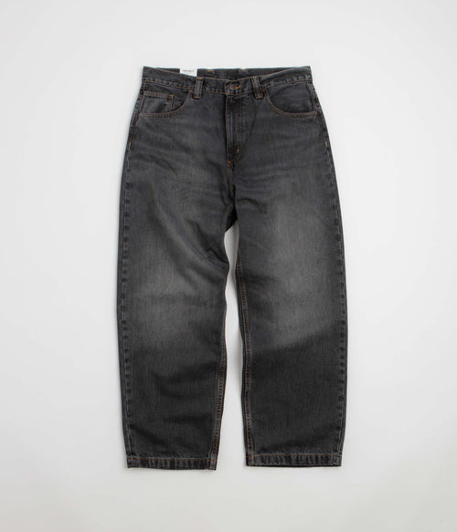 Carhartt Brandon Pants - Black Marble Used Wash