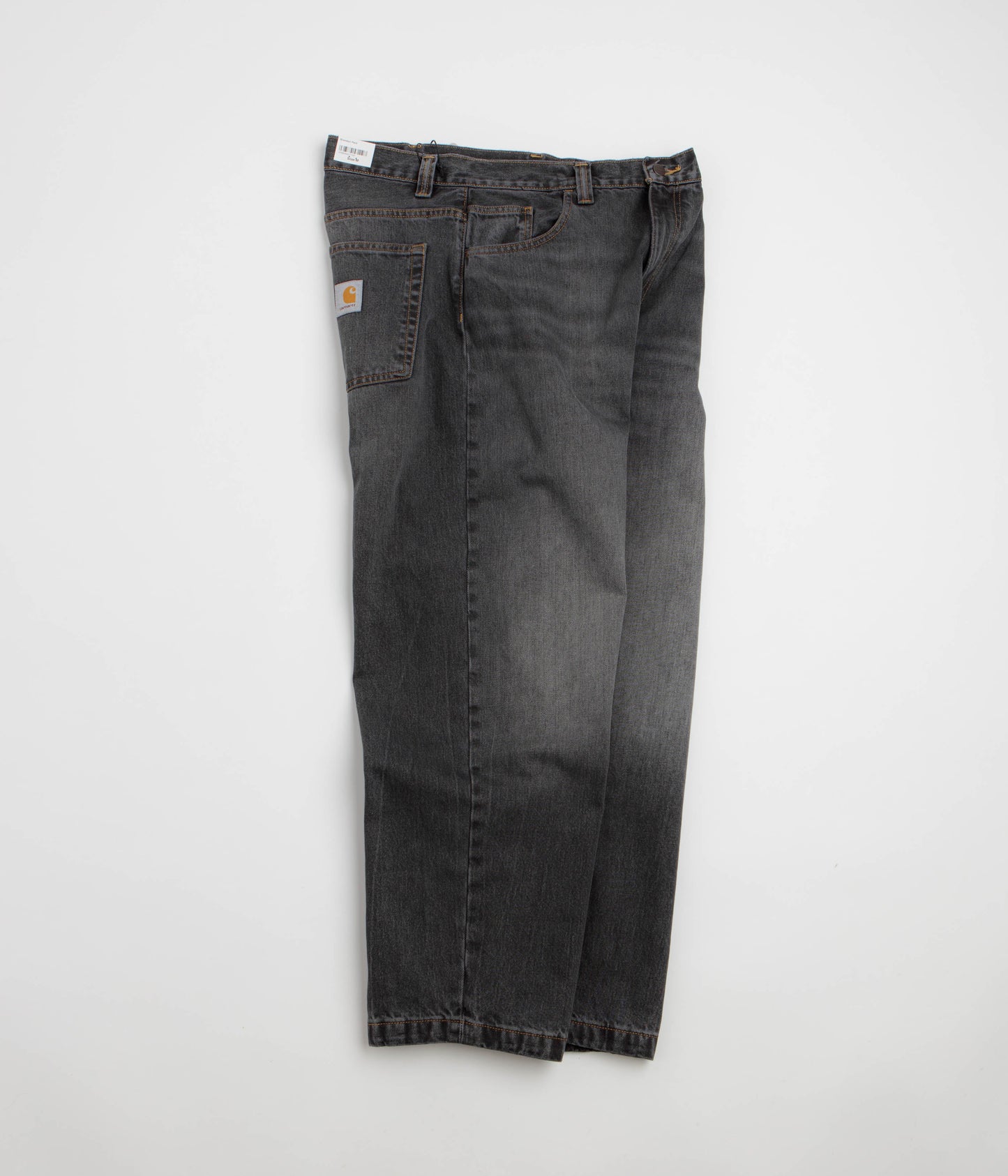 Carhartt Brandon Pants - Black Marble Used Wash