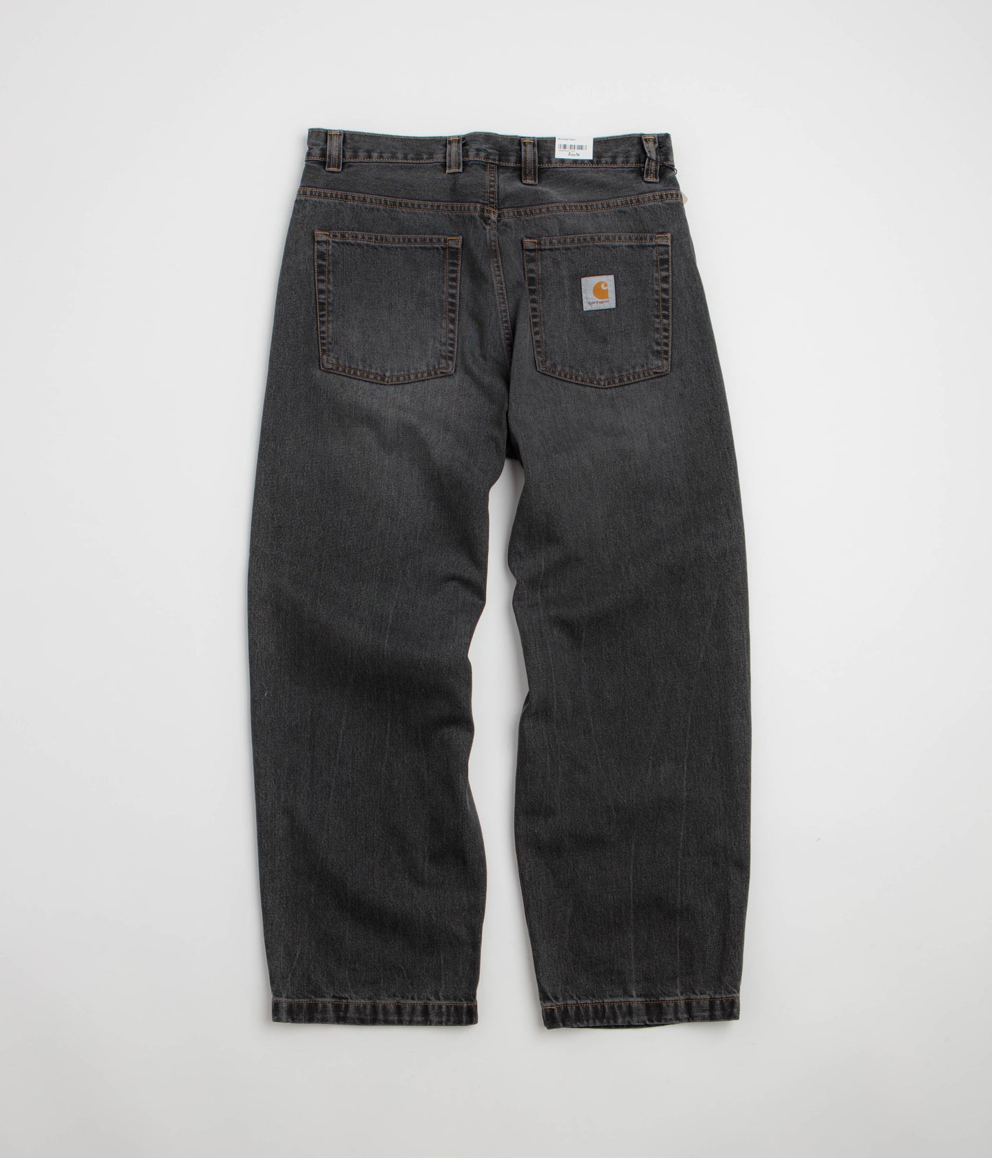 Carhartt Brandon Pants - Black Marble Used Wash