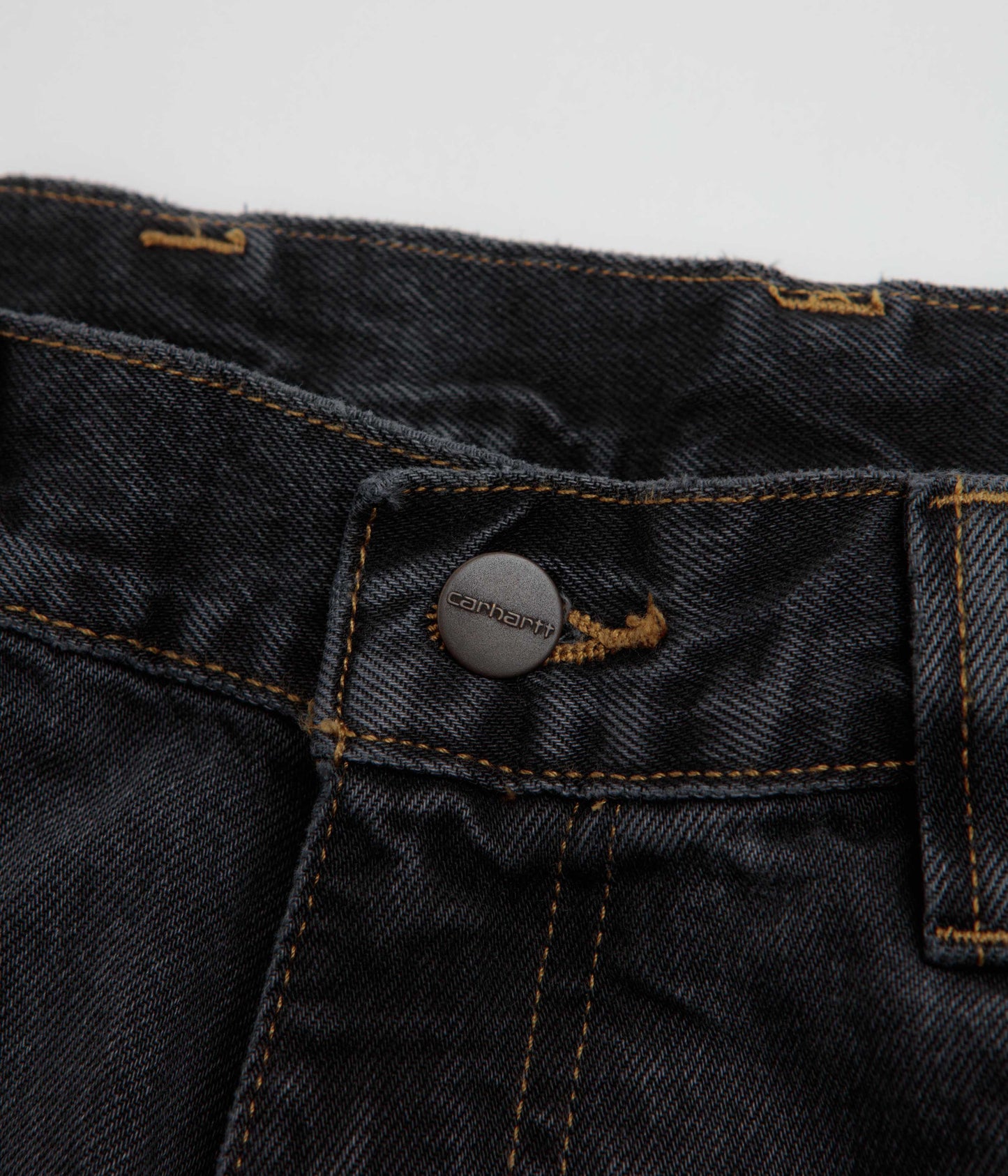 Carhartt Brandon Pants - Black Marble Used Wash