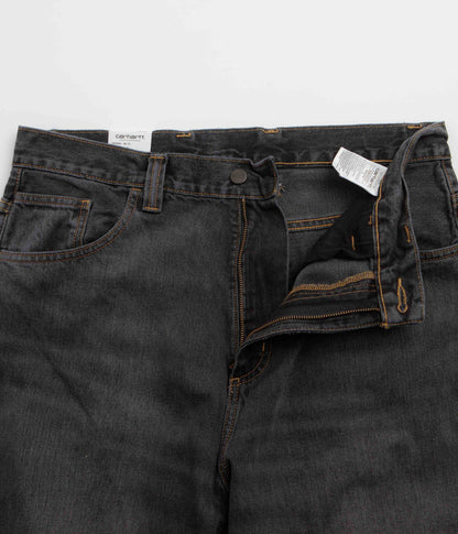 Carhartt Brandon Pants - Black Marble Used Wash