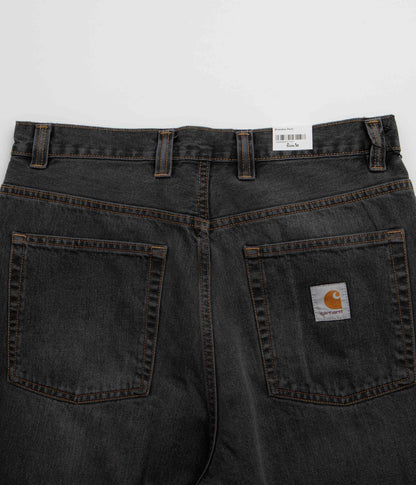 Carhartt Brandon Pants - Black Marble Used Wash