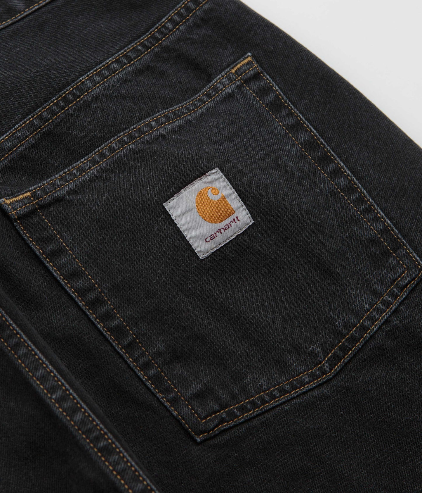 Carhartt Brandon Pants - Black Stone Washed