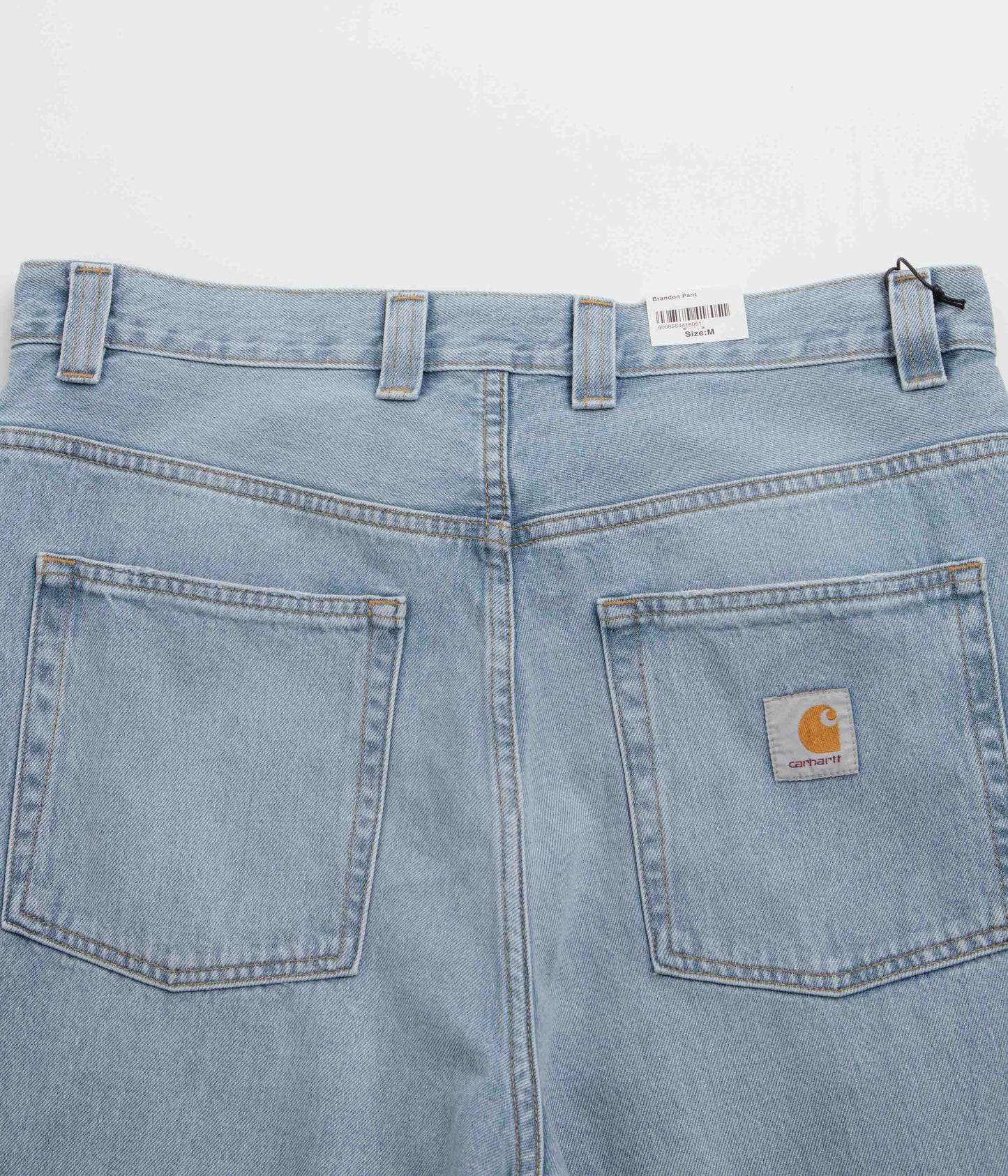 Carhartt Brandon Pants - Blue Heavy Worn Bleached