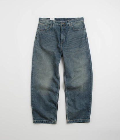 Carhartt Brandon Pants - Blue Worn Used Wash