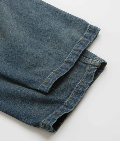 Carhartt Brandon Pants - Blue Worn Used Wash