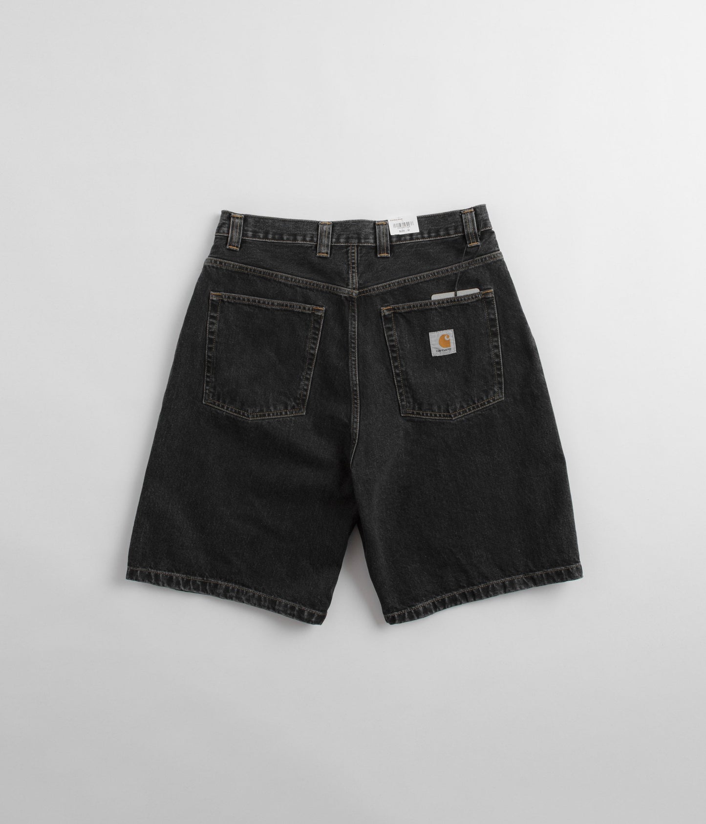 Carhartt Brandon Shorts - Black Stone Wash