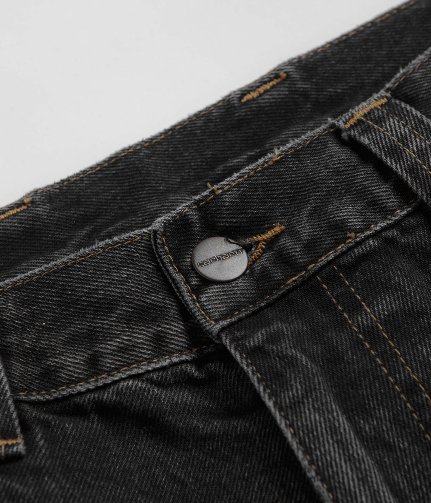 Carhartt Brandon Shorts - Black Stone Wash