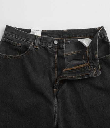 Carhartt Brandon Shorts - Black Stone Wash