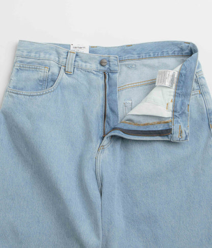 Carhartt Brandon Shorts - Blue Heavy Stone Bleach