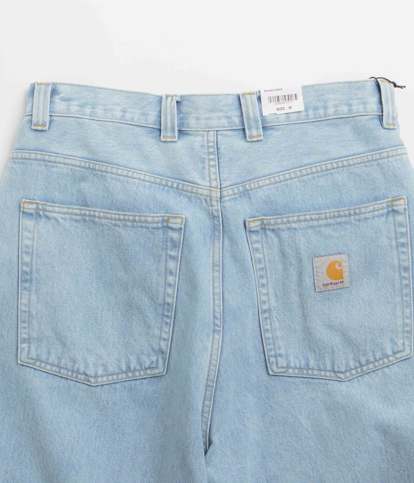 Carhartt Brandon Shorts - Blue Heavy Stone Bleach