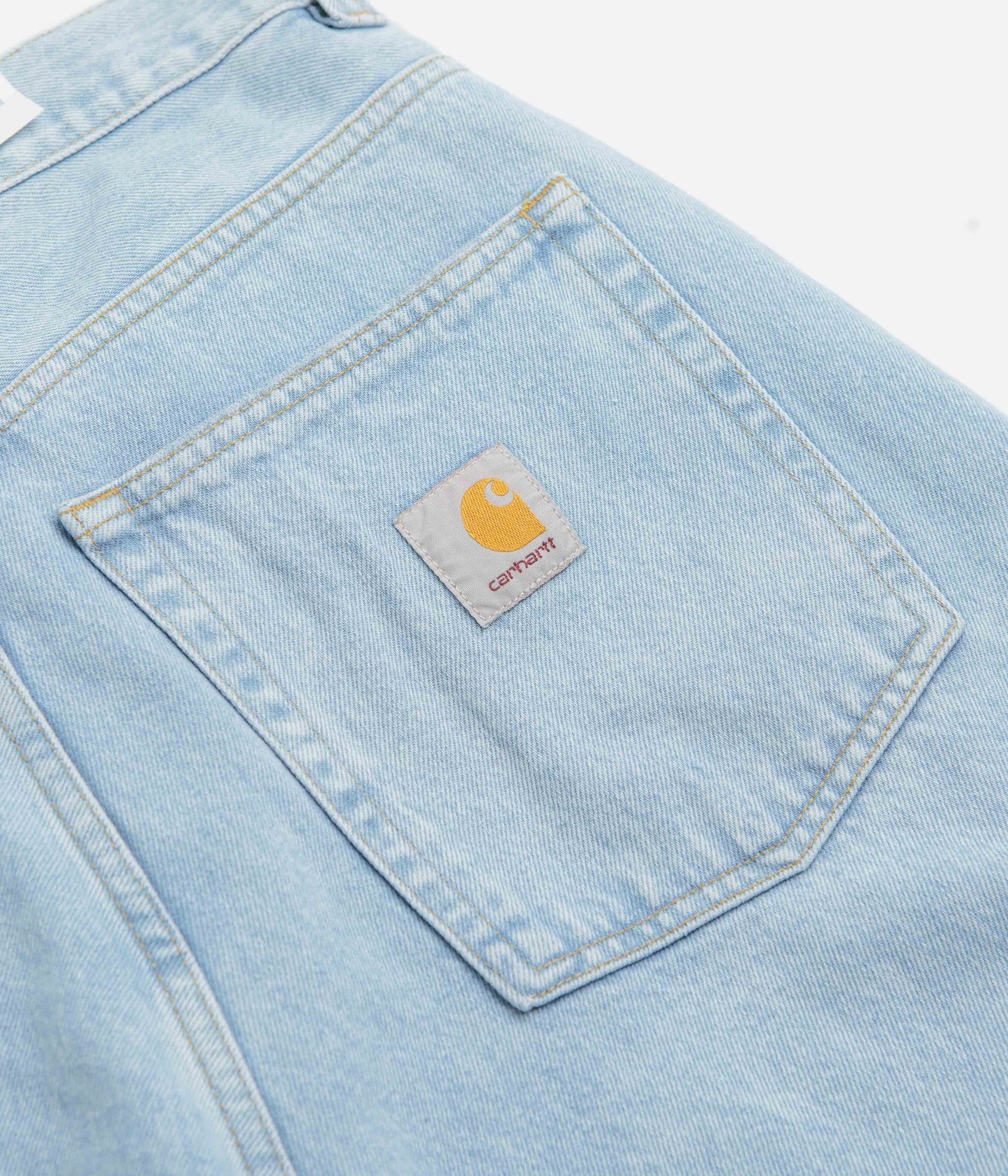 Carhartt Brandon Shorts - Blue Heavy Stone Bleach