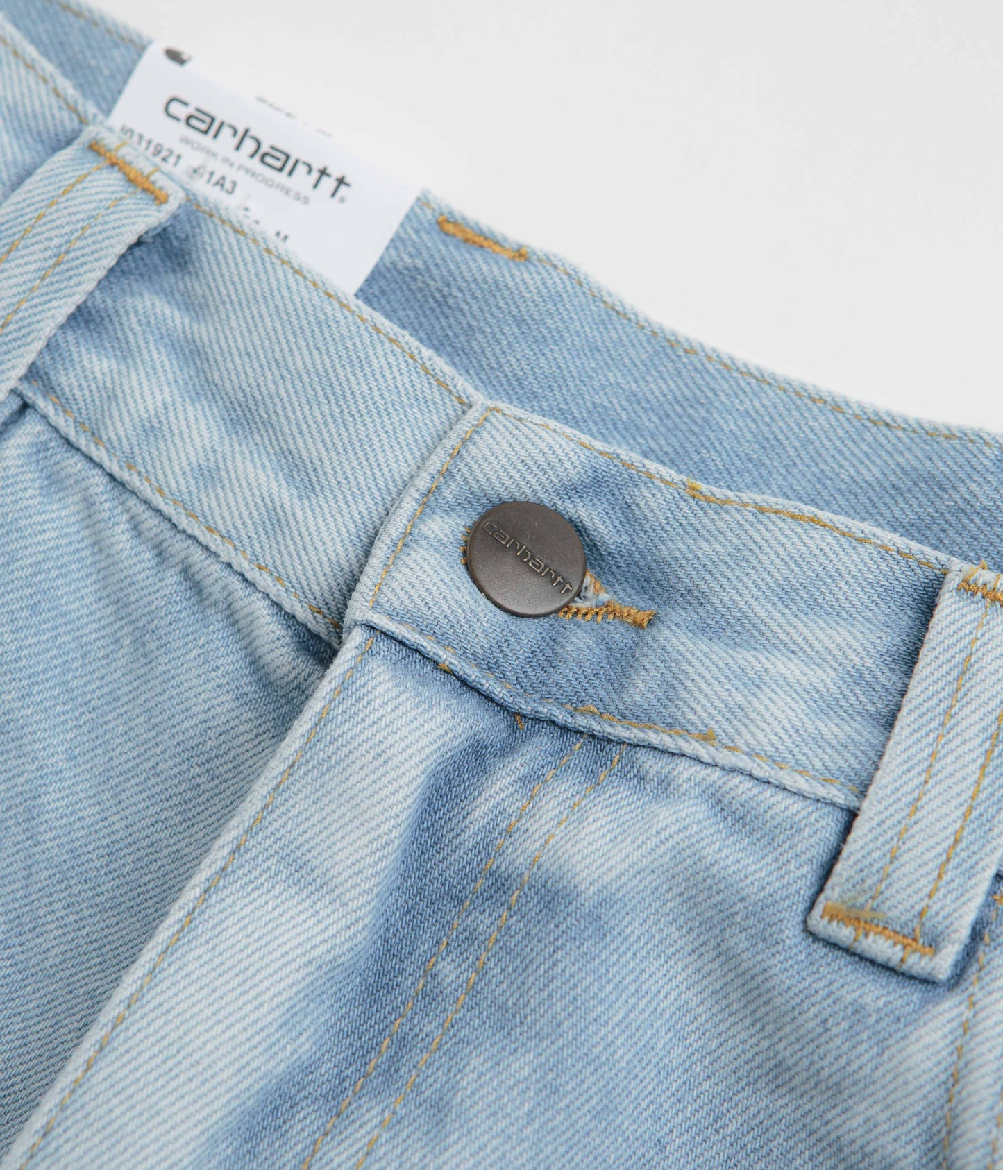 Carhartt Brandon Shorts - Blue Heavy Stone Bleach