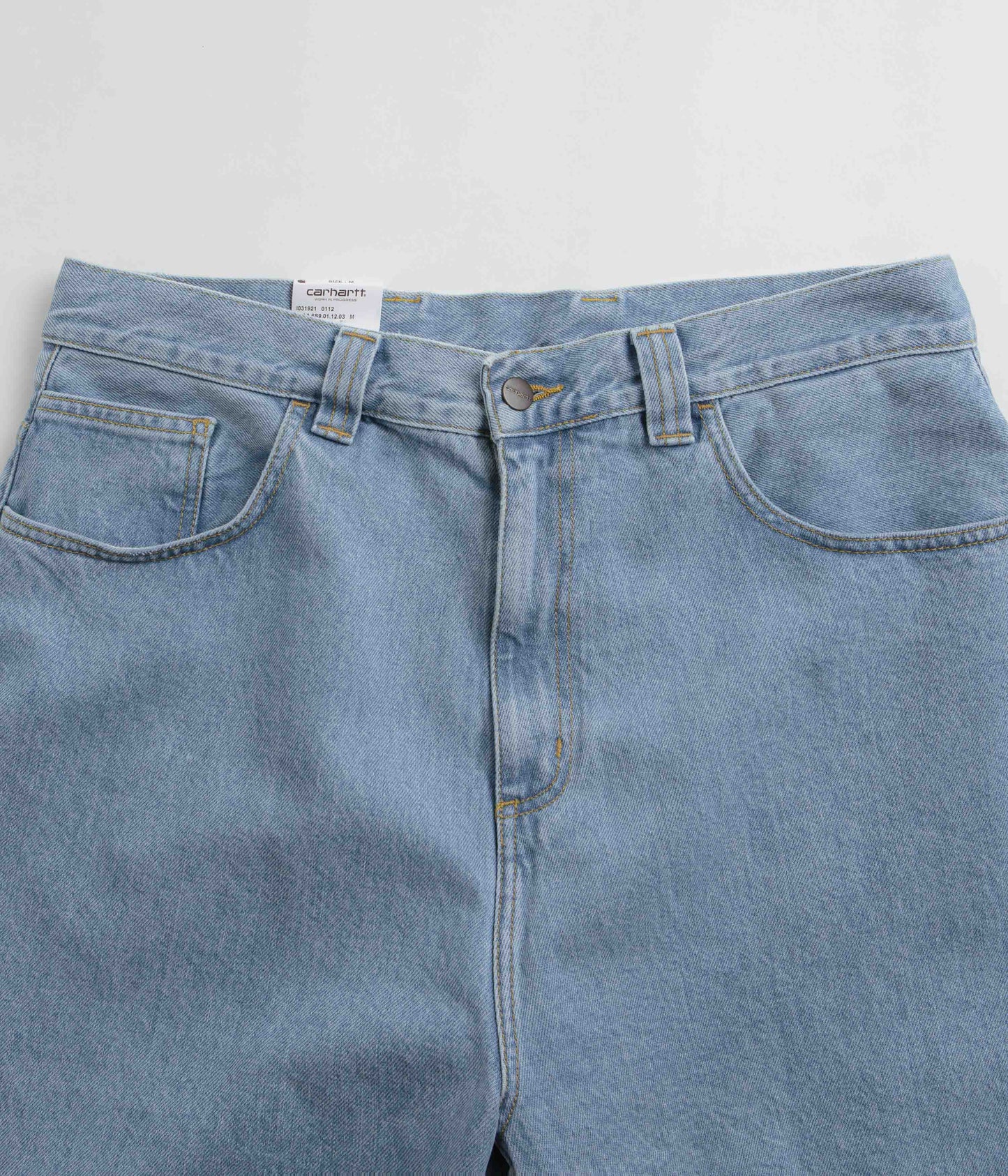 Carhartt Brandon Shorts - Stone Bleached Blue