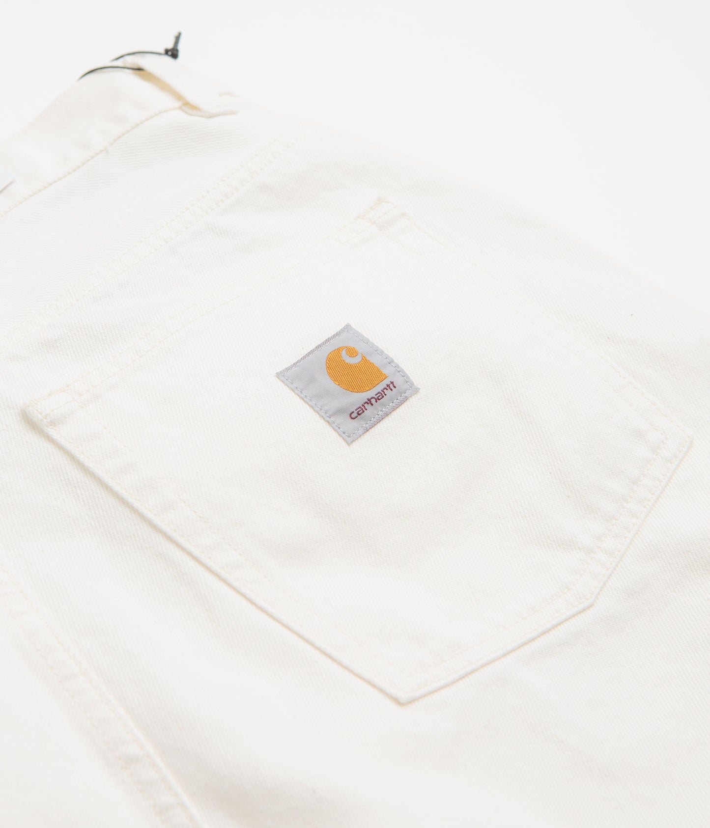 Carhartt Brandon Shorts - White Rinsed