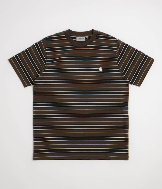 Carhartt Bronson T-Shirt - Bronson Stripe / Cypress