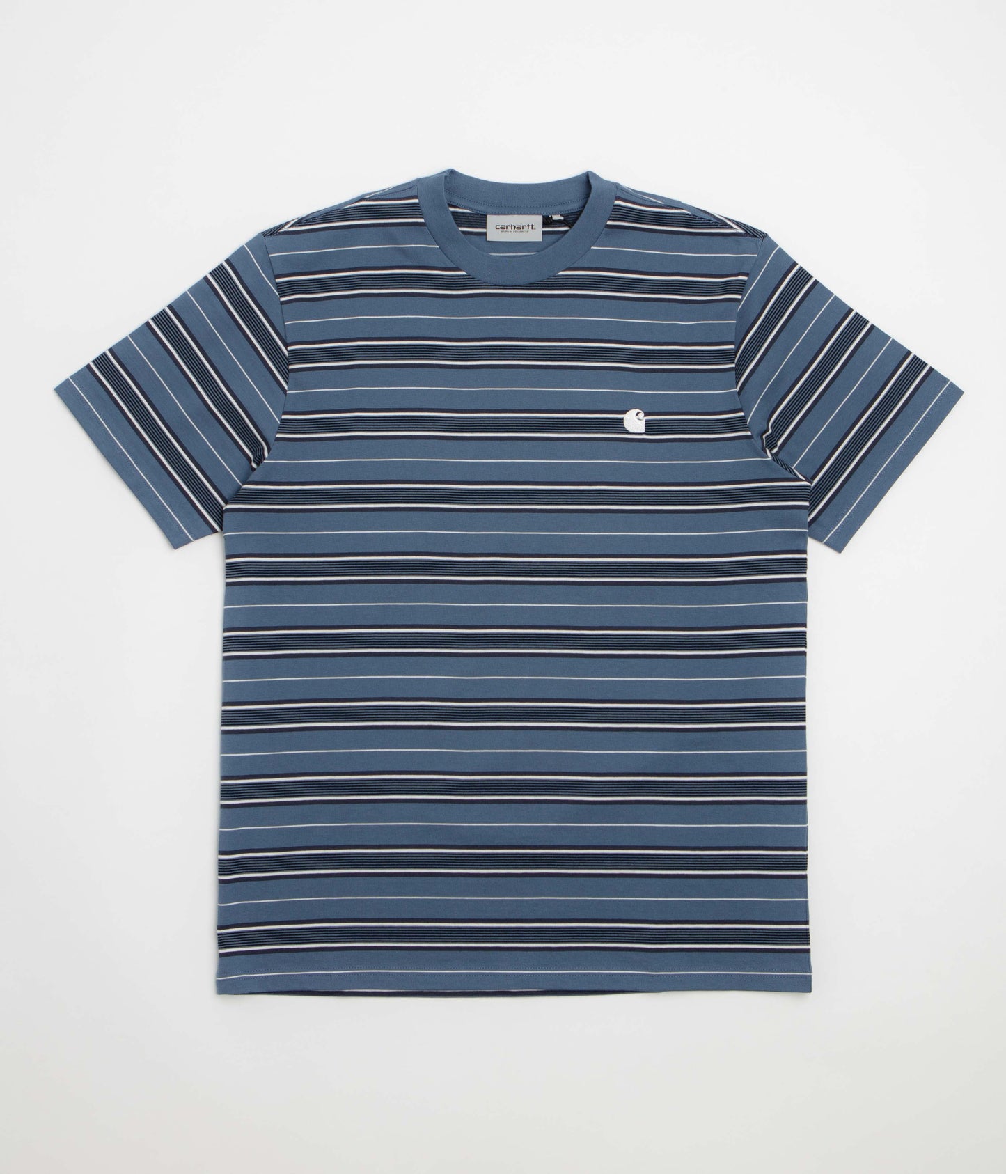 Carhartt Bronson T-Shirt - Bronson Stripe / Icesheet
