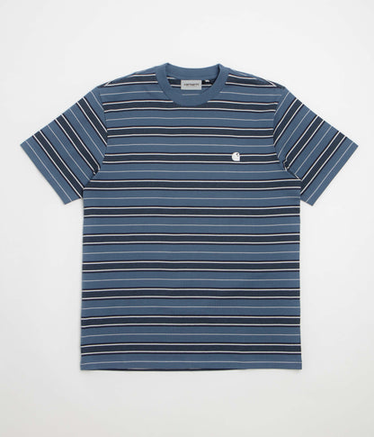 Carhartt Bronson T-Shirt - Bronson Stripe / Icesheet