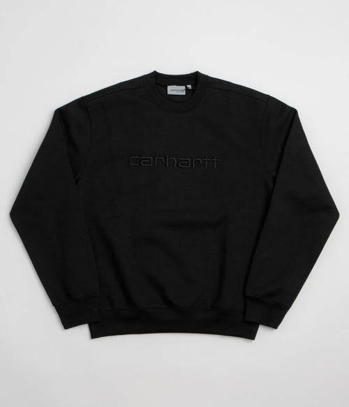 Carhartt Carhartt Crewneck Sweatshirt - Black / Black